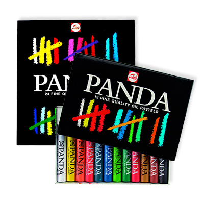 Boîtes de pastels Panda Talens