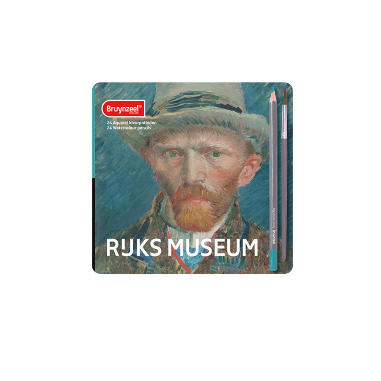 BRUYNZEEL Boîte 24 Crayons aquarellables Van Gogh Atelier Phuong