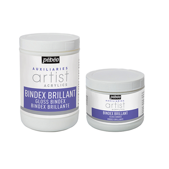 Tube PÉBÉO Studio Acrylics Bindex 100ml - Vernis Brillant Pour Acrylique - Neuf