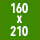 160×210 / Vert foncé