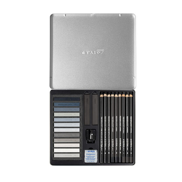 Crayon Fusain GENERAL PENCIL Elite Primo - Grand Modèle - Noir