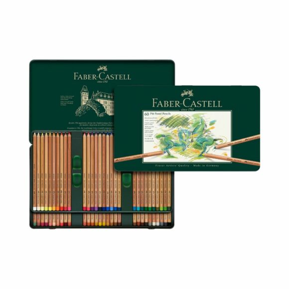 FABER CASTELL Boîte de 60 crayons Pitt Pastels Atelier Phuong
