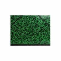 CLAIREFONTAINE - Carton à dessin vert avec élastiques