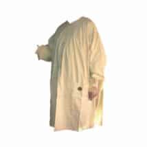 CORECT'ART - Blouse de peintre beige large