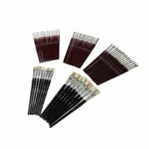 O'COLOR - Lot de 80 pinceaux et brosses assorties