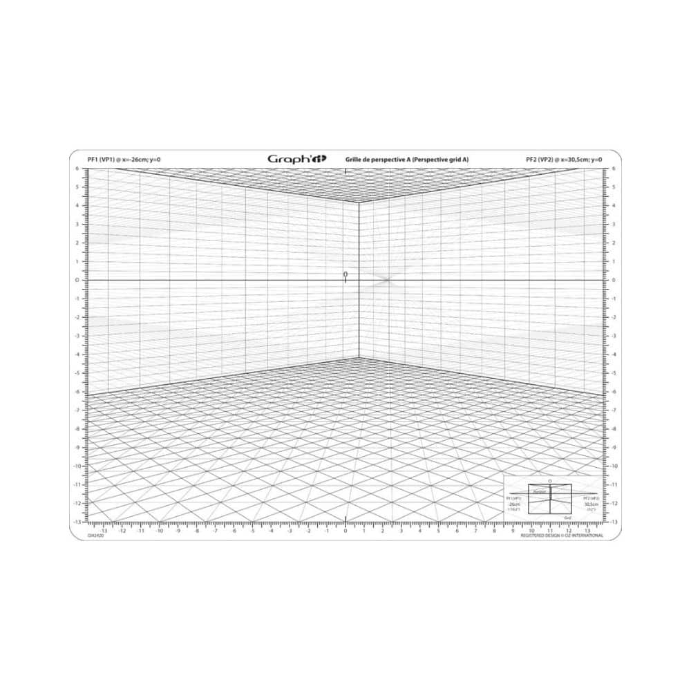 GRAPH'IT - Grille de perspective oblique