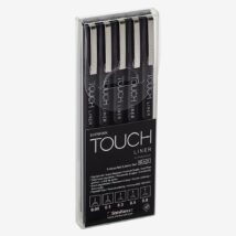 SHINHAN - Set de 5 Touch Liner noir