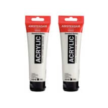 Amsterdam Acrylique standard - set duopack blanc 2 x 120ml