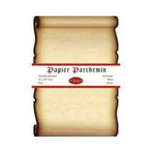 BRAUSE - Set de 5 feuilles Papier parchemin A4