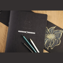 CLAIREFONTAINE – Crok’Book noir 160 g/m² 17 × 22 cm