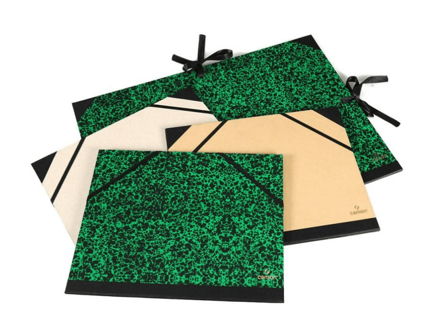 CANSON Carton à dessin Annonay vert 52 × 72 cm