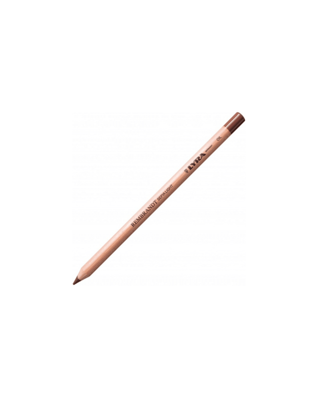LYRA Crayon pastel Rembrandt brun clair gras