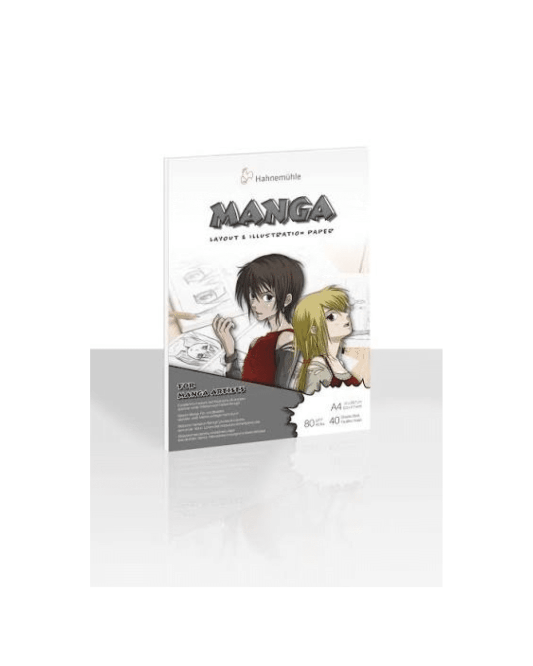 HAHNEMÜHLE – Bloc Manga Layout & Illustration A4 80 g/m²