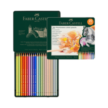 FABER CASTELL - Crayon Polychromos boite métal 20 nouveau couleur