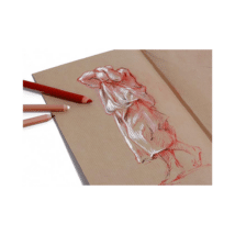 CLAIREFONTAINE – Pochette de Papier Kraft vergé 90 g/m² 50 × 65 cm