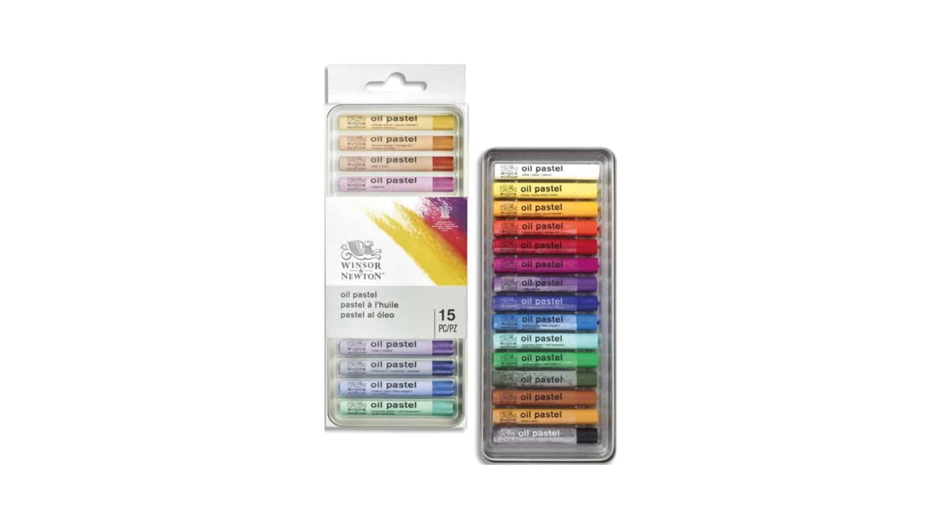 WINSOR & NEWTON - Set 15 pastels à l'huile