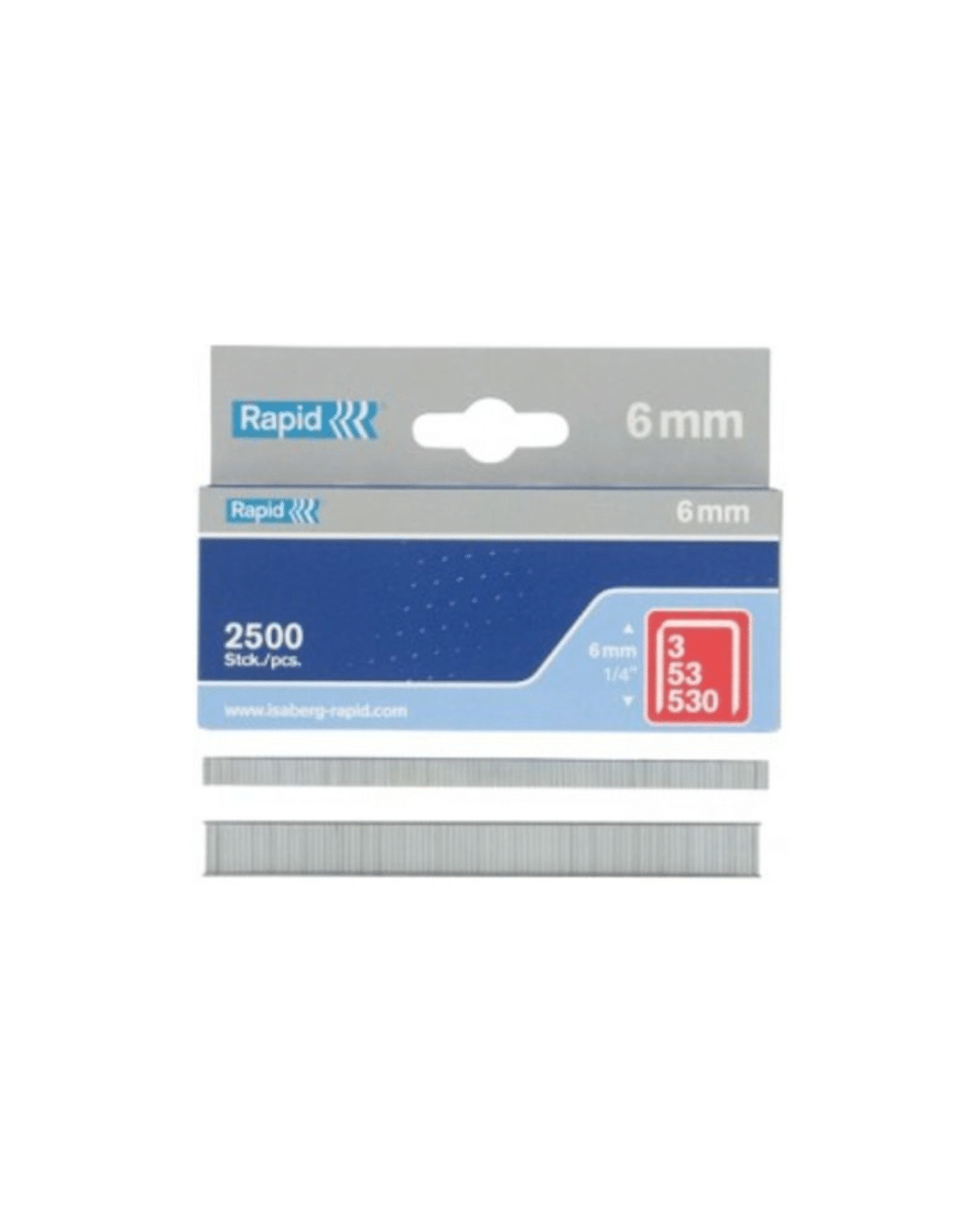 RAPID - Agrafe 53-6mm 2500pcs