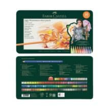 110014 FABER CASTELL Boite métal 140 crayons Polychromos