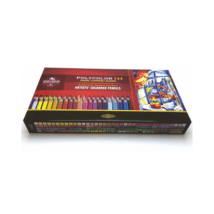 KOH-I-NOOR - Boîte métal 144 crayons de couleurs POLYCOLOR