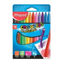MAPED - Pochette 12 Color'Peps Plasticlean