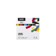 LIQUITEX - Set Classiques 6 marqueurs pointe biseauté 2-4mm