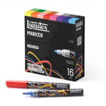 LIQUITEX - Set Expression 16 marqueurs 2mm