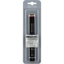 CRETACOLOR - Set de 3 crayons noir
