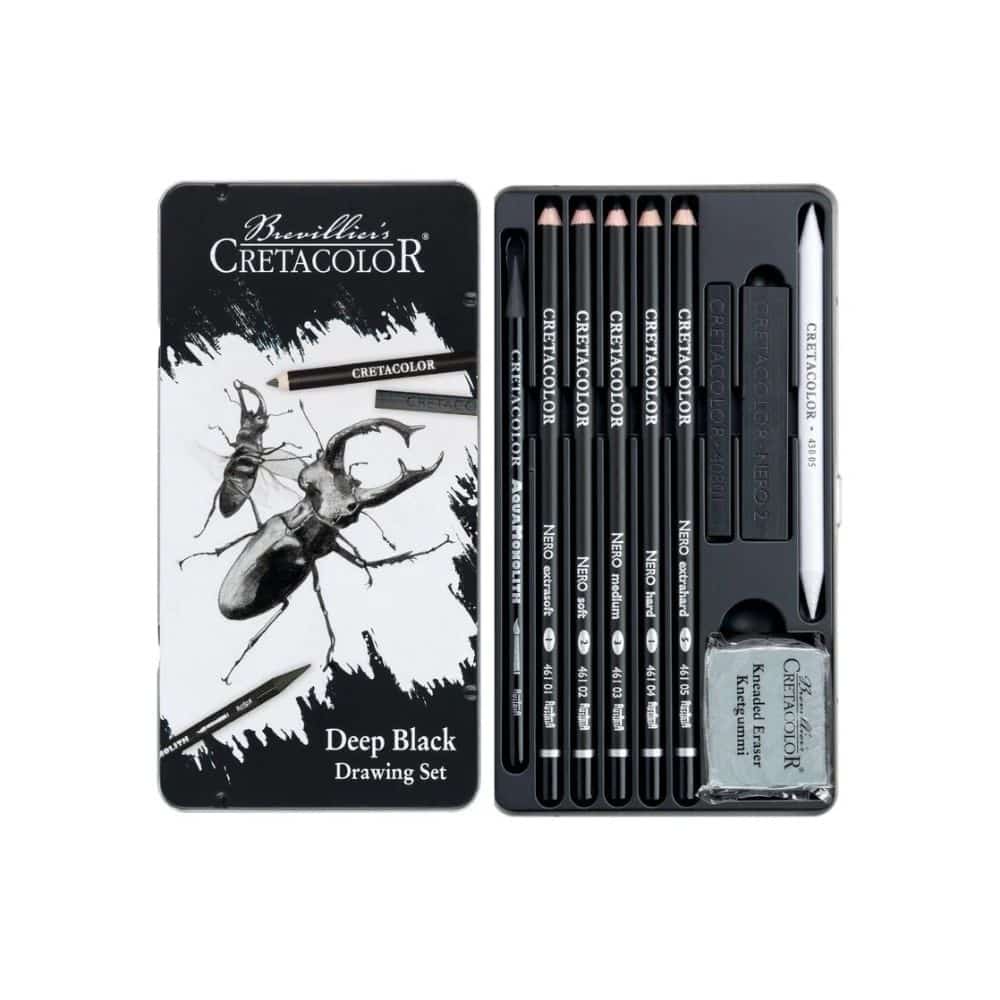 CRETACOLOR - Set de dessin Deep Black
