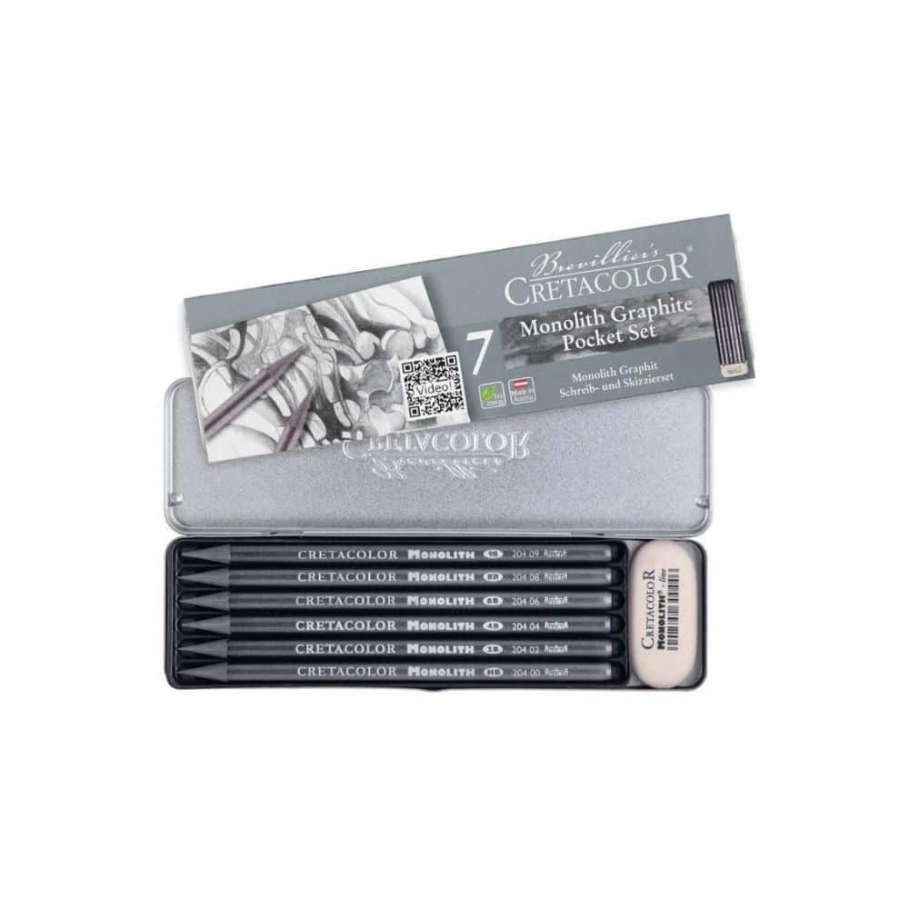 CRETACOLOR - Set Monolith Graphite